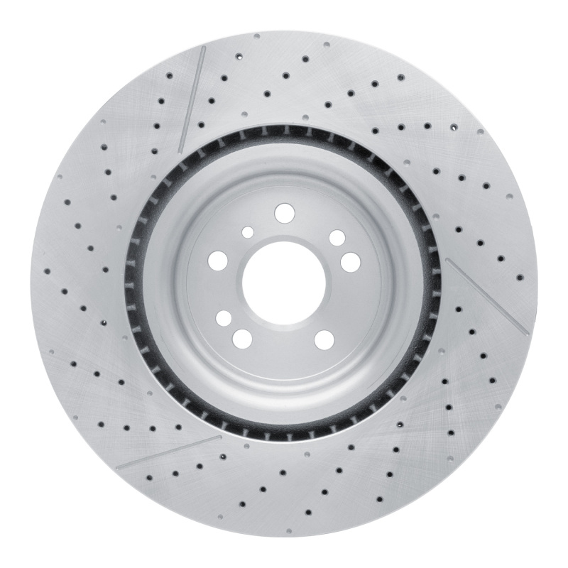 Mercedes-Benz GLS63 AMG Brake Rotor (1) - Front - R1 Concepts - Drilled and Slotted - `12-`19